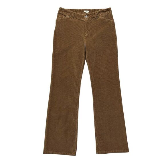 J. Jill Women's Size 6 Brown Stretch Corduroy Pants - Picture 1 of 10